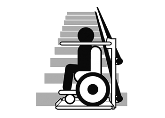 Plattformlift Symbol