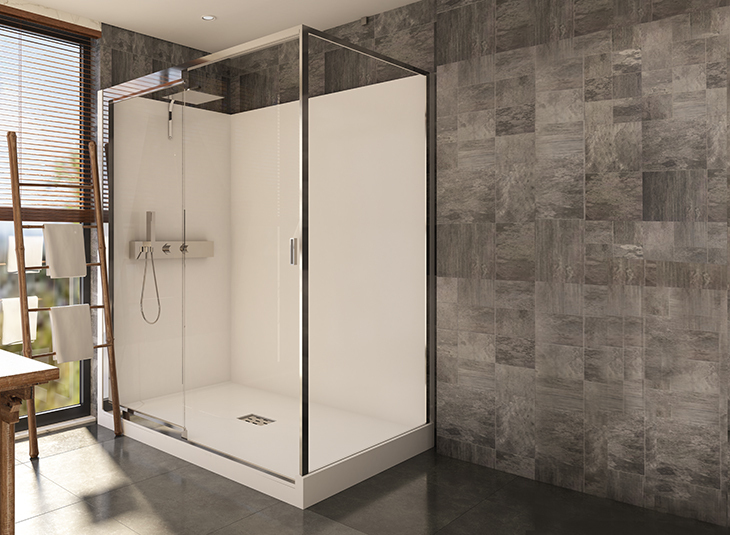 Begehbare Dusche Pur Kollektion