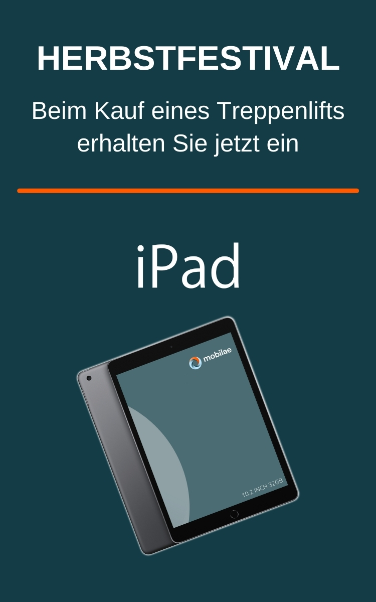 Herbstfestival Treppenlift Angebot Ipad Geschenk