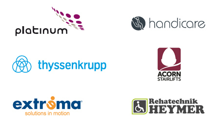 Treppenlift Fabrikanten Marken Logos