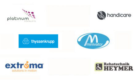 Treppenlift Hersteller Logos